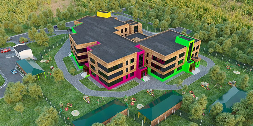 новый детский сад в дражне